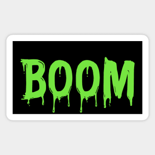 Scary Boom Magnet